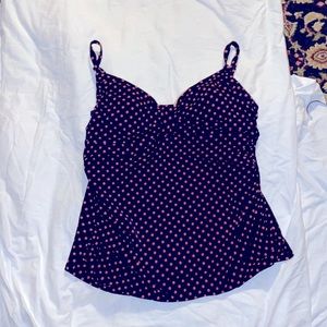 Soo cute tankini top!!! Swimsuits for all brand.  Excellent Condition!! Size 16